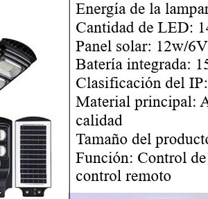 Lampara Solar 150W - Image 6