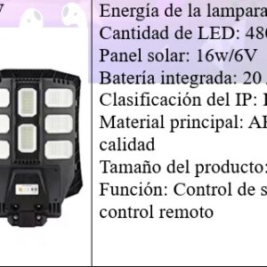 Lampara Solar 300W - Image 6