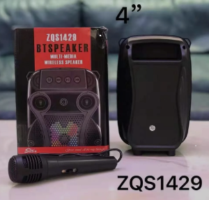 Parlante Recargable Bluetooth Usb Microsd Fm Aux Zqs1429 - Image 1