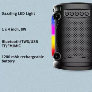 Parlante Recargable Bluetooth Usb/microsd/fm/aux Zqs1452 - Image 5