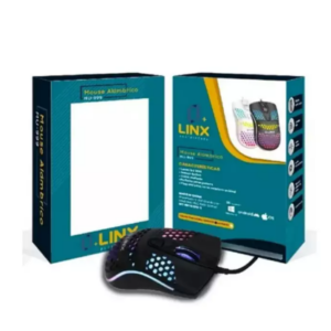 Mouse Linx Mu-999 Led Rgb Sensor Óptico Mallado - Image 1