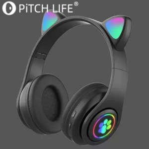Audifonos Inalámbricos P91h Orejas De Gato - Image 2