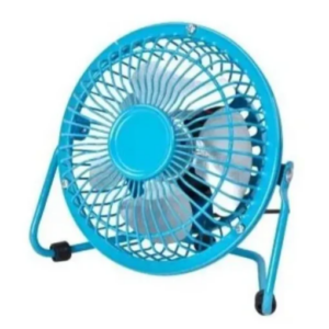 Mini Ventilador 4 Pulgadas Portátil Cable Usb Metálico - Image 2