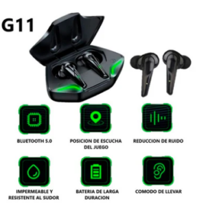 Audifonos Gamer Inalambricos Bluetooth G-11 - Image 2