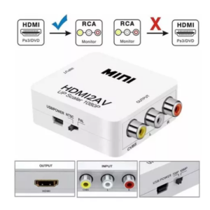 Mini Convertidor Hdmi A Rca Hdmi2av - Image 6