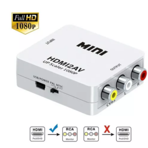 Mini Convertidor Hdmi A Rca Hdmi2av - Image 1