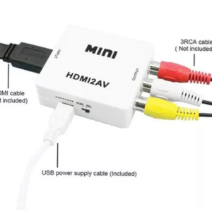 Mini Convertidor Hdmi A Rca Hdmi2av - Image 3