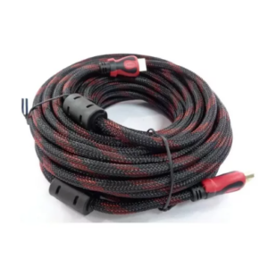 Cable Hdmi 10 Metros Mallado. Doble Filtro Núcleo De Ferrita - Image 2