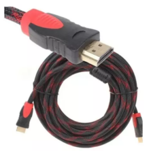 Cable Hdmi 5 Metros - Doble Filtro Mallado Punta Dorada - Image 4