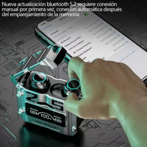 Audífonos Inalámbricos Gamer Bluetooth 5.3 M25 - Image 4