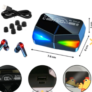 Audifonos Gamer Inalambricos In Ear M28 Tws Bluetooth Hifi - Image 6