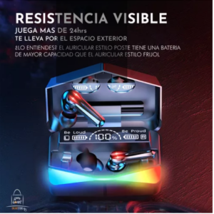 Audifonos Gamer Inalambricos In Ear M28 Tws Bluetooth Hifi - Image 3