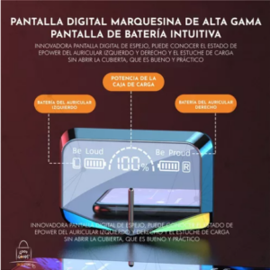 Audifonos Gamer Inalambricos In Ear M28 Tws Bluetooth Hifi - Image 7