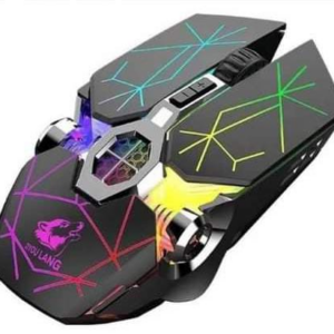Ratón Inalámbrico Recargable Free Wolf X8 Negro - Image 1