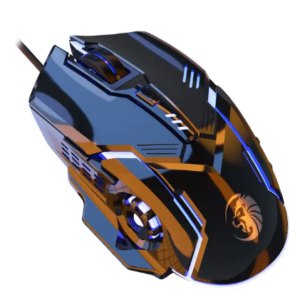 atón con cable SKYLION F7, ratón para juegos con cable USB luminoso - Image 1