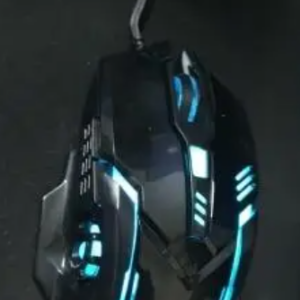 atón con cable SKYLION F7, ratón para juegos con cable USB luminoso - Image 2