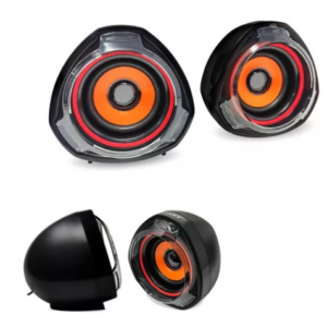 Parlantes Multimedia Para Pc Wit Pm-310 Conexion Usb 3.5 Mm - Image 4