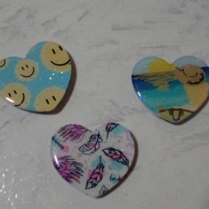 Pop Socket Base Accesorio Celular Soporte Ajustable Redondo y Corazón - Image 3