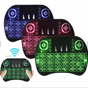 Mini Teclado Inalámbrico Android Smart Tv Iluminado - Image 1