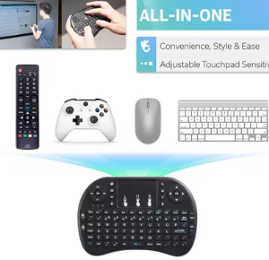 Mini Teclado Inalámbrico Android Smart Tv Iluminado - Image 3