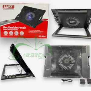 Base Refrigerante Para Portátil Wit Br-404 Ventilador - Image 2