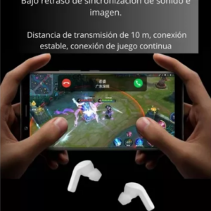 Audífonos Pro Bluetooth F20 Inalámbricos Pantalla Led Transp - Image 4